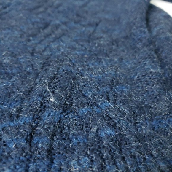 Calvin Klein Jeans  Sweater‎ Womens Medium Blue Acrylic Pullover - Picture 6 of 9